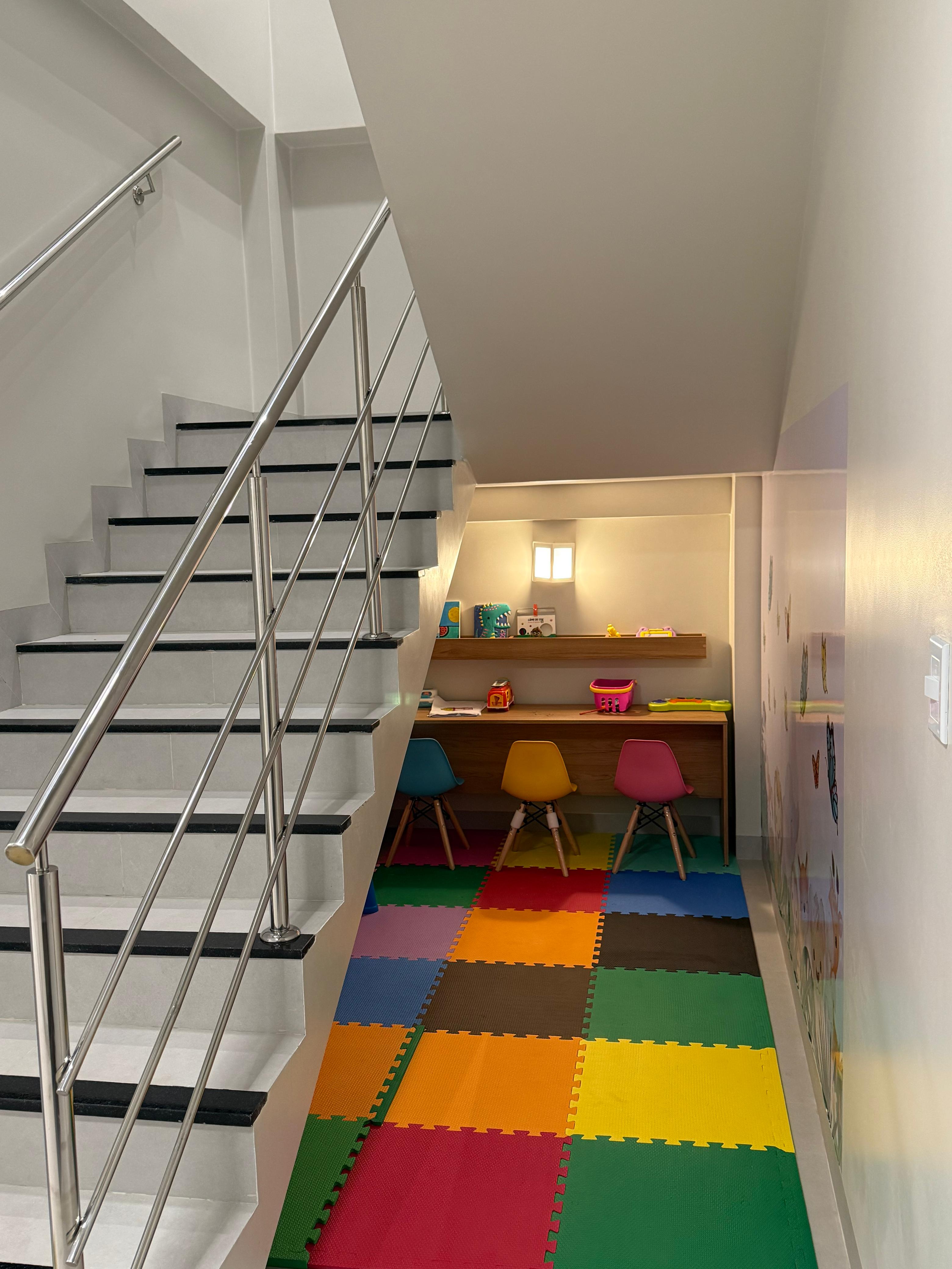 Espaço de descontração infantil da Sublime Odontologia