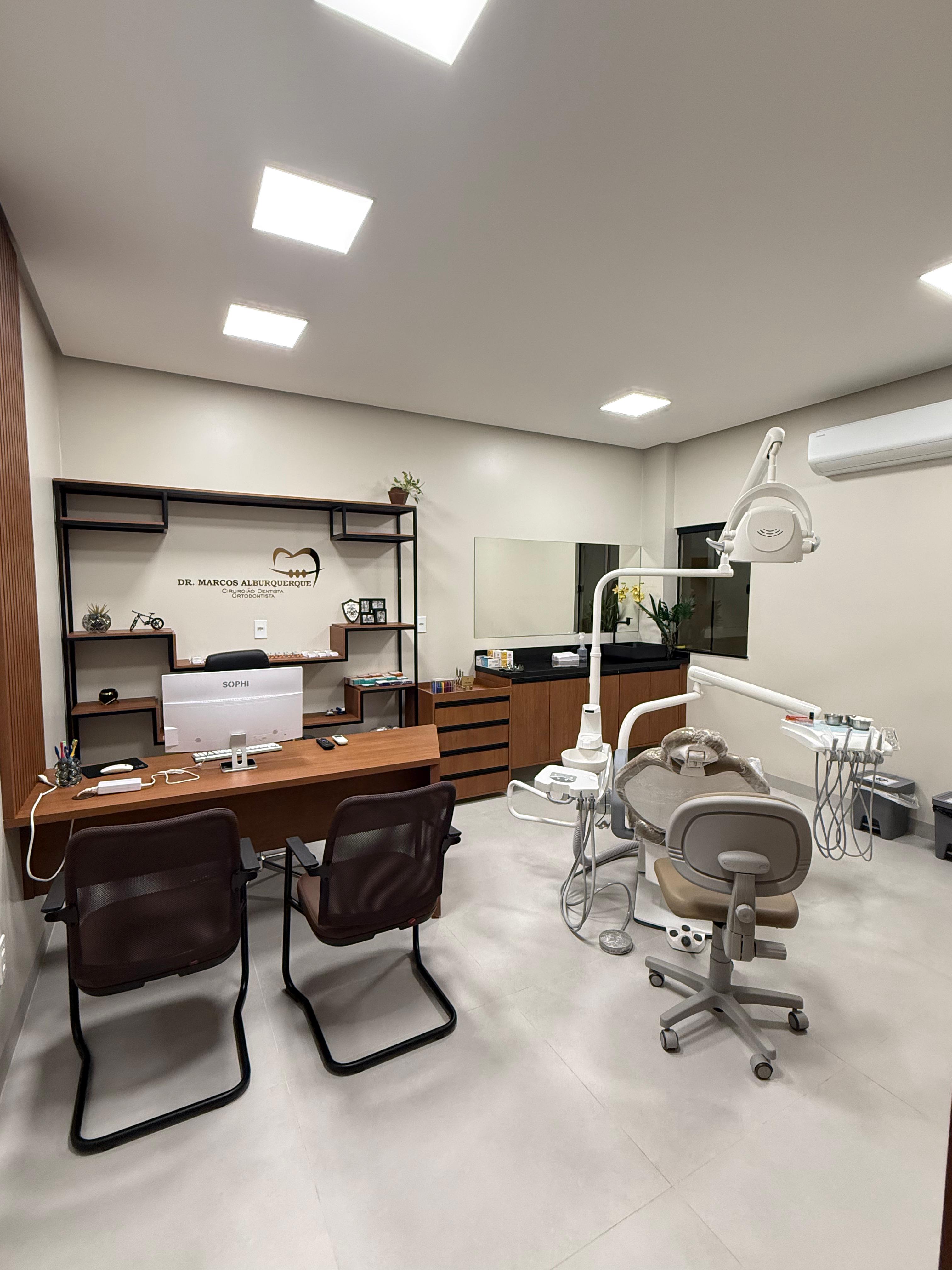 Sala de atendimento da Sublime Odontologia